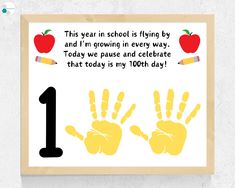 this year in school is flying by and i'm growing in every way today we pause and celebrate that today is my 10th day