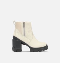 The Caribou  X Heel Chelsea Boots Combine The Iconic Caribou  With Chelsea Style For A Traffic-Stopping Look. Experience The Best Of Sorel. Heel Chelsea Boots, Sorel Caribou, Heeled Chelsea Boots, Chelsea Boot, Wedge Boots, Womens Heels, Full Grain Leather, Chelsea Boots, Chelsea