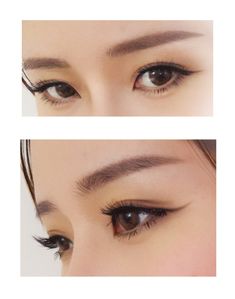 Eyemakeup For Brown Eyes, Makeup Tiktok, Korean Beauty Tips, Makeup Korean, Korean Beauty Secrets