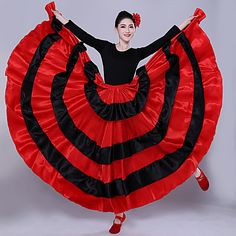 Gender:Women's; What's in the box:Skirt; Activity:Dancing; Types:Tango Dance Costume; Style:Stylish; Occasion:Performance; Material:Polyester; Age Group:Adults; Characters:Flamenco Senorita; Listing Date:03/25/2022 Tango Dance Costume, Open Dance, Flamenco Costume, Belly Dance Skirt, Dancing Costumes, Tango Dance, Flamenco Dancers, Full Skirt Dress, Performance Dresses