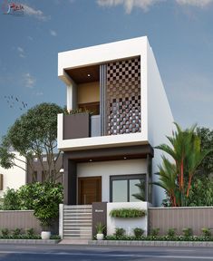 this is an image of a modern style house