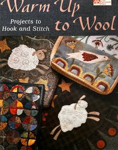 A very nice book with patterns for rug hooking and appliqué. Many with full size patterns. From favorite designers. Soft over with 96 pages. Very good condition. Wool Book, Snow In Love, Wool Applique Kits, Rug Hooking Designs, Wool Applique Patterns, Penny Rug, Embroidery Book, Wool Projects, Penny Rugs