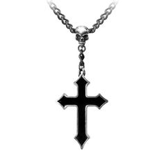 Cross Pendant Necklace Woman, Black Cross Necklace, Alchemy Gothic, Gothic Pendant, Crucifix Necklace, Goth Earrings, Gothic Accessories, Star Pendant Necklace, Black Cross