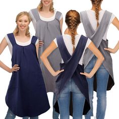 three girls wearing different styles of clothing