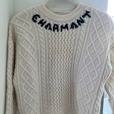 Clare V. Fisherman Sweater - Size S Clare V., Fisherman Sweater, Sweater Sizes, Sweaters For Women, Women Shopping