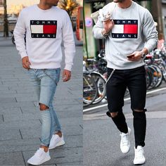 Consulta esta foto de Instagram de @higheststreetfashion • 8,235 Me gusta Tommy Hilfiger Outfits, Hilfiger Outfits, Tommy Hilfiger Style, Tommy Hilfiger Fashion, Herren Style, Fall Streetwear, Hilfiger Shoes, Tommy Hilfiger Shoes