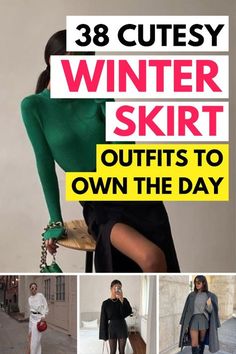 Skirt Style Winter, Cute Winter Skirt Outfits, Long Winter Skirt, Cute Winter Skirt, Winter Skirt Outfits, Winter Skirt Fashion, Winter Outfits Korean, Long Skirt Winter, Korean Winter Outfits