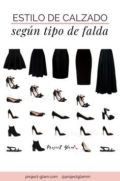 En caso de duda, este cuadro te será de guía para elegir el #calzado adecuado para ese tipo de #falda. #shoes #zapatos #skirt #falda Fashion Terms, Fashion Capsule Wardrobe, Fashion Vocabulary, 자수 디자인, Fashion Capsule, Fashion Hacks Clothes, Clothing Hacks, Style Mistakes, Dresses To Wear To A Wedding