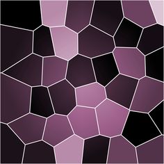 an abstract purple and black background with hexagonal shapes in shades of pink, red, white and black