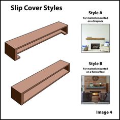 the instructions for how to build a shelf cover