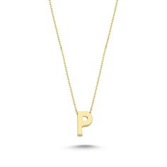 PRICES MAY VARY. 【𝗧𝗥𝗘𝗔𝗧 𝗬𝗢𝗨𝗥𝗦𝗘𝗟𝗙】The letter P necklace is made with 14k yellow gold perfect craftsmanship. If you are looking for a dainty gold gift for your loved ones, we are happy to be a part of your special moments. 【𝗢𝗨𝗥 𝗤𝗨𝗔𝗟𝗜𝗧𝗬】All unique solid gold products are lead-free, nickel free and hypoallergenic. 14 karat gold pendants can use every time thanks to they will not discolor. 【%𝟭𝟬𝟬 𝗚𝗨𝗔𝗥𝗔𝗡𝗧𝗘𝗘𝗗】The real gold necklaces offer a full setting guarantee. And P Necklace, Real Gold Necklace, Gold Initial Necklace, Gold Letter Necklace, Gold Pendants, Initial Necklace Gold, Letter P, Custom Pendants, 14k Gold Necklace