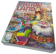 the candy land board game is in its box