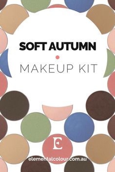 Soft Autumn Eye Shadow Palette, Soft Autumn Makeup Looks, Autumn Make Up, Soft Autumn Palette, Make Up Kits