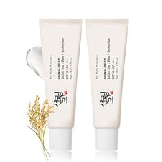 Rice Sunscreen SPF50 PA++++ Korean Skin Care Sunscreen Non-Greasy for Daily Face Body UV Defense Rice Sunscreen, Sun Face, Korean Skin Care, Face Sunscreen, Korean Skincare, Affiliate Links, Oral Care