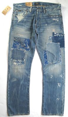 Click here to see description. Ralph Laurent, Smart Casual Dress, Mens Overalls, Mens Work Pants, Custom Jeans, Work Jeans, Ralph Lauren Style, Patchwork Jeans, Patched Jeans