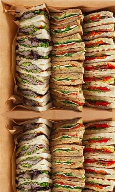 Platters & Platter Boxes - Devour It Catering Party Sandwich Display, Lunch Platters Ideas, Catering Birthday Party, Sandwich Catering Display, Food Platters Birthday, Birthday Food Platter, Catering Box Ideas, Birthday Party Catering Ideas, Sandwich Display Ideas For Party