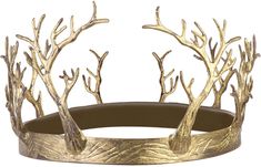 Cement your place on the throne! This Crown of Branches adds the finishing touch to any royal costume. The gold crown features highly detailed branches that reach up and encircle your head. The gold color adds an extra element of regality. This crown will pair with any of your kingly or queenly costumes. Place the gold crown on your head and survey your kingdom! Royal Costumes, Fancy Dress Costumes Kids, Elf Crown, Medieval Theme, Royal Costume, Game Of Thrones Costumes, Elf Ear Cuff, Fairy Ears, Birthday Decorations Kids