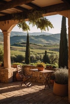 264655 Home In Tuscany, Tuscany Homes Italian Villa, Vineyard Style Home, Italy Vineyards Aesthetic, Farms In Italy, Italian Gardens Tuscany Italy, Tuscany Villa Aesthetic, Tuscany Garden Tuscan Style, Italian Country Side House