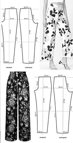 the pattern for this pants is very easy to sew, but it doesn't have