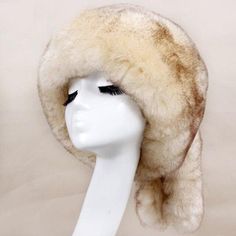 Women's Thick Warm Faux Fur Hat Round Top Russian Ushanka Hat - SolaceConnect.com Womens Winter Hat, Ushanka Hat, Russian Ushanka, Faux Fur Headband, Snow Hat, Fur Headband, Faux Fur Hat, Womens Winter, Fur Hat