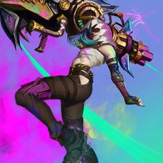 -yogi- (@yogirlisoncrack) on X League Of Legends Aesthetic, Arcane Jinx Fanart, Powder Aesthetic, Jinx Arcane Fanart, Jinx Art, Jinx Fanart, Jhin League Of Legends, Zed League Of Legends, Arcane League Of Legends