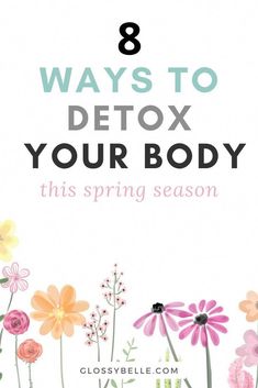 Looking to renew your body, jumpstart your metabolism, and clear away any toxins? Here are 8 ways to internally & externally detox your body this spring. Detox Baths, Spring Cleanse, Lung Detox, Remove Negativity, Bath Detox, Improve Energy Levels, Detoxify Your Body, Creating A Newsletter, Cleanse Your Body