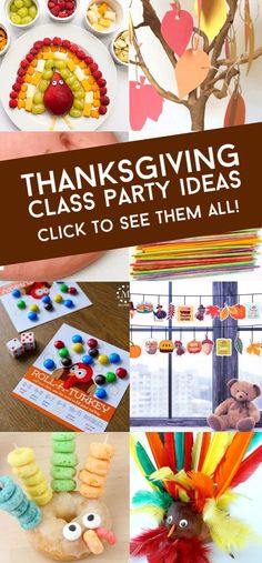 thanksgiving party ideas for kids that are easy to make