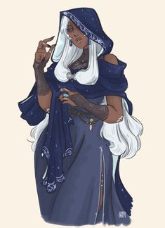 Human Sapphire Steven Universe, Blue Diamond As A Human, Steven Universe Human Version, Human Blue Diamond, Blue Diamond Human, White Haired Character Design, White Hair Character Design Female, Black Character Art, Star Character Design