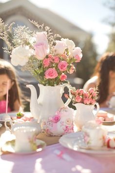 Valentines Tea Party, Romantic Tea, Valentine Tea, Princess Tea Party, Vintage Bridal Shower, Baby Shower Tea