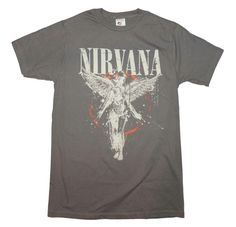 Vintage Nirvana, Nirvana Tshirt, Nirvana Tee, Nirvana Shirt, In Utero, Galaxy T Shirt, Galaxy Print, New Rock, Rock Shirts