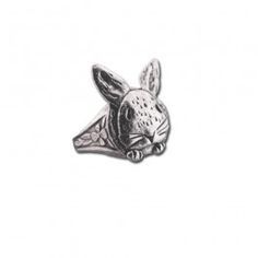 Adjustable bunny ring! Brass and pewter, this is a unique design that really captures bunny's personality: http://www.themagiczoo.com/pewter-bunny-ring.html $19 Zoo Logo, Bunny Ring, Rabbit Ring, Rabbit Jewelry, Pewter Jewelry, Bunny Earrings, House Rabbit, Bunny Gifts, Dope Jewelry