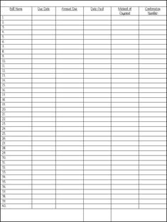 a printable sign up sheet with the time and date for each item on it