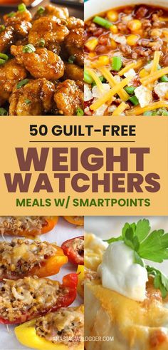 top 50 weight watchers meals / smart points