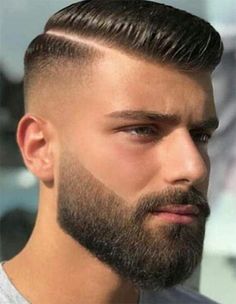 Beard Styles Haircuts, Bart Styles, Fohawk Haircut, New Beard Style, Popular Mens Hairstyles, Beard Haircut, Beard Hairstyle