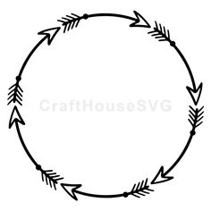 a circle with arrows in the middle