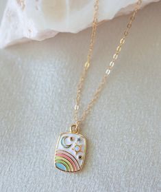 Rainbow Necklace, Moon Necklace, Celestial Jewelry for Her, Jewelry Gifts, Gift for Her, Mothers Day Gift, Star Necklace, Dainty Necklace - Etsy Moon Star Pendant, Necklace Moon, Peoria Az, Fairy Jewelry, Celestial Necklace, Rainbow Necklace, Celestial Jewelry, Cool Jewelry, Jewelry For Her