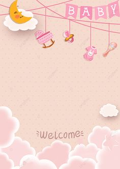 Simple Baby Baptism Background Newborn Baby Background, Baby Background Wallpapers, Baby Girl Background Wallpapers, Baptismal Background, Baby Theme Background, Naming Ceremony Background, Baby Frame Background, Name Background Design, Christening Background