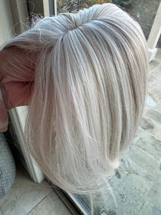 This Hair Extensions item by TillStyle has 13 favorites from Etsy shoppers. Ships from Tustin, CA. Listed on Jul 24, 2024 Bangs Short Hairstyle, White Hair Highlights, Butterfly Bangs, Grey Blonde Hair, Grey Blonde, Short Silver Hair, Bob Haircut For Fine Hair, Bangs Short, Hair Topper