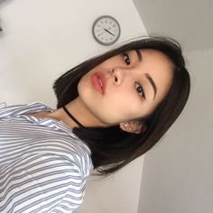 Korean Short Hair, Bob Lace Front Wigs, Straight Bob, Shot Hair Styles, New Haircuts, Bob Wig, Grunge Hair, Korean Hairstyle, Aesthetic Hair