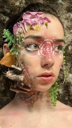 Hippie Makeup, Human Features, Nature Makeup, Funky Makeup, Magical Makeup, 23 Years Old, Swag Makeup, Ethereal Makeup