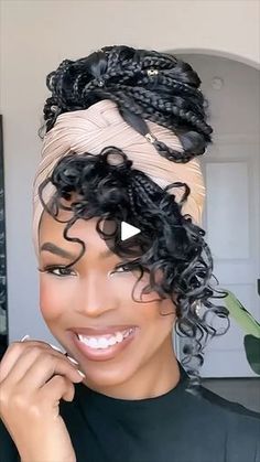 922K views · 98K reactions | Baby kpalanga ✨⁣ ⁣ This is the Not My Nude wrap and you already know I’m obsessed. I mean it’s my collection. 😆⁣ ⁣ The entire collection is linked in my bio. 🤎⁣ ⁣ ⁣  #headwrap #headwraptutorial #headwraps #headwrapstyle #headwraplife #headwraptutorials | Danni Howard | Tekno · Duro Chic Scarves, Cute Scarfs, Stylish Scarves, Bad Hair Day, Hair Inspo Color, Stylish Girl, Scarf Hairstyles