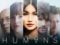 the cast of humans is shown in this promotional image