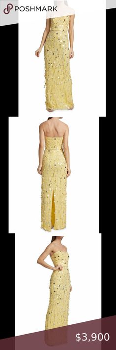 Jenny Packham Astra Strapless Bead & Sequin-Embellished Gown Jenny Packham Dresses, Lace Skirt, Embellishments, Sequin