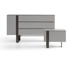 an image of two sideboards with drawers on each side and one drawer at the end