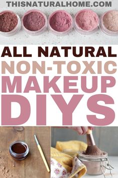 Natural Makeup Tutorials, Toxic Makeup, Non Toxic Makeup, Homemade Lotion, Home Remedies For Hair, Luscious Hair