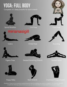 yoga poses and their meanings info sheet