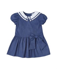 Style # FK-B0122 Preppy Short Sleeve Spring Dresses, Navy Cotton Casual Dress, Preppy Navy Cotton Dress, Navy Fitted Cute Dress, Cute Fitted Navy Dress, Cute Navy Short Sleeve Dress, Fitted Blue Preppy Dresses, Blue Cotton Preppy Dress, Preppy Blue Cotton Dress