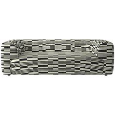 a black and white checkered couch on a white background