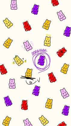 a drawing of some different colored blocks on a white background with the word breathers written in purple