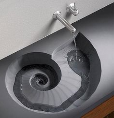 a sink that has some water running from it